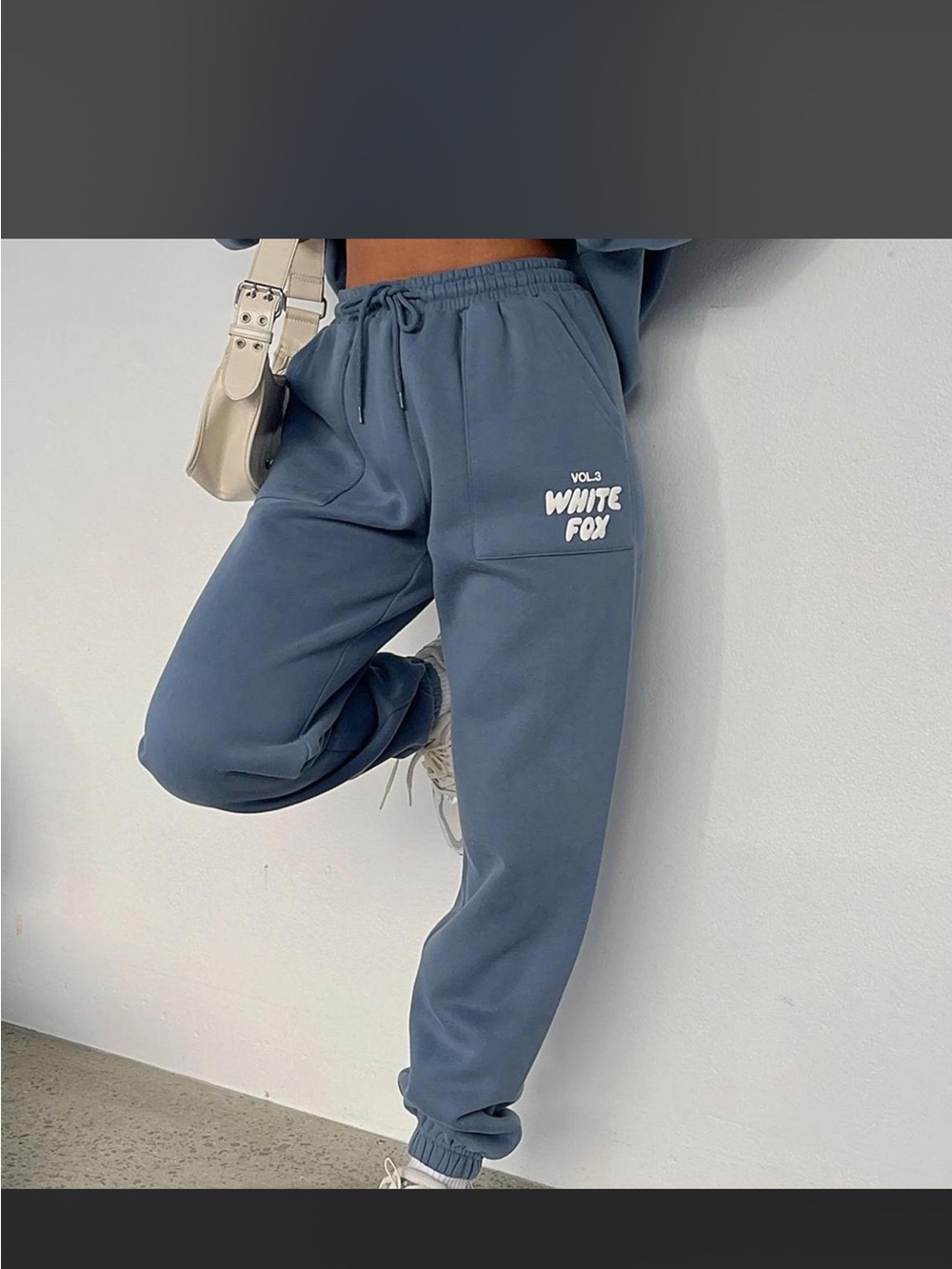 White Fox offstage sweatpant joggers XXS